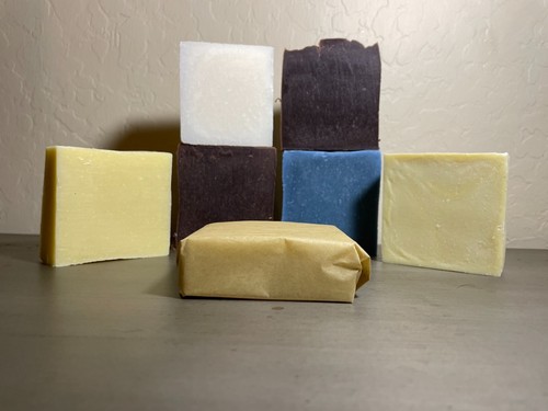 Homemade cold process lye - cold, soap